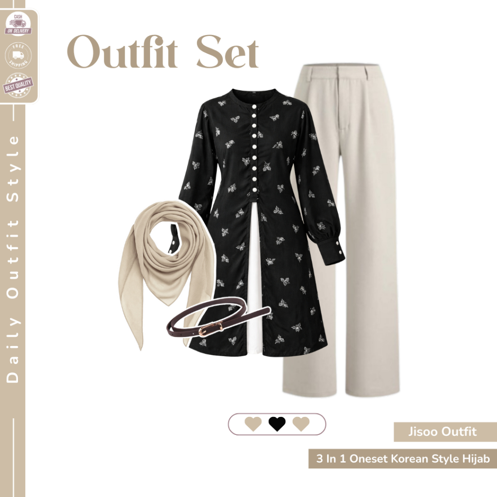 Setelan wanita knit nyaman harian