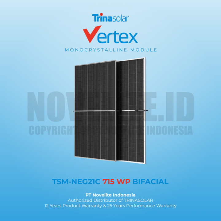Panel Surya | Trina Vertex TSM-NEG21C.20 715 Wp | Monocrystalline Module | SNI |