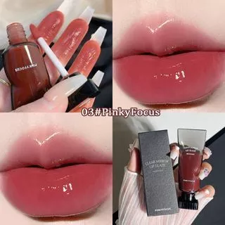 Clear Mirror Lip Glaze Glass LipGloss Mirror Lipgloss Glossy Lip Plumper