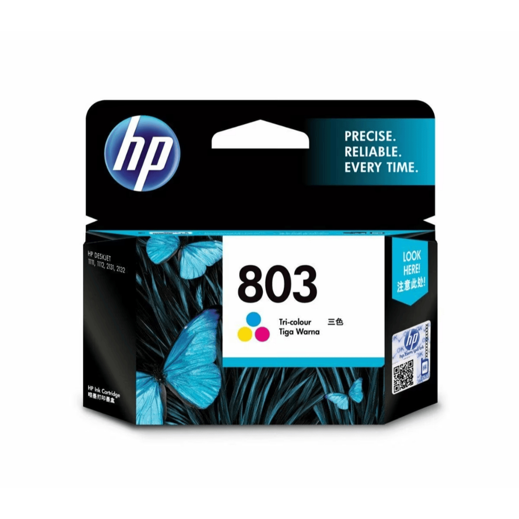 HP Tinta Printer 803 Tri-Color Original [F6V20AA] (2)