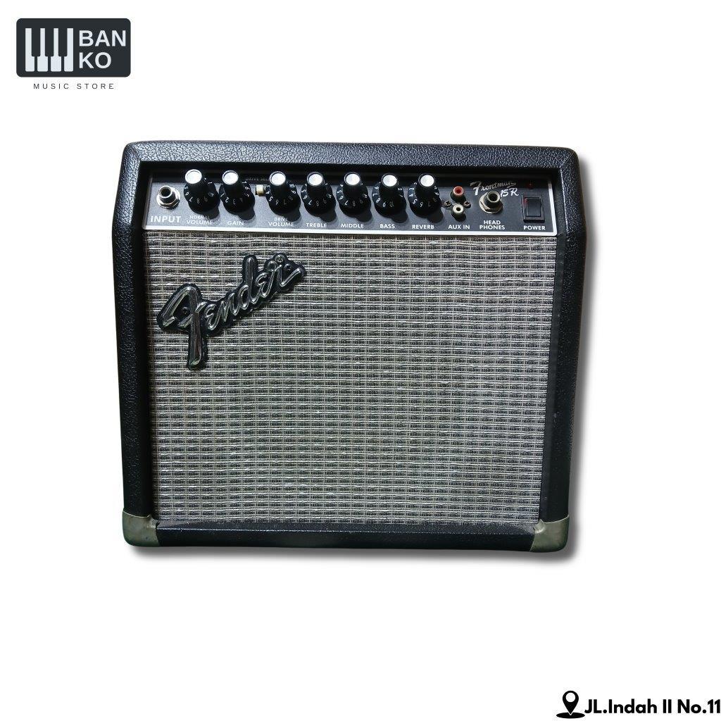 Jual Fender Frontman 15R Original Ampli Gitar Fender Original | Shopee ...