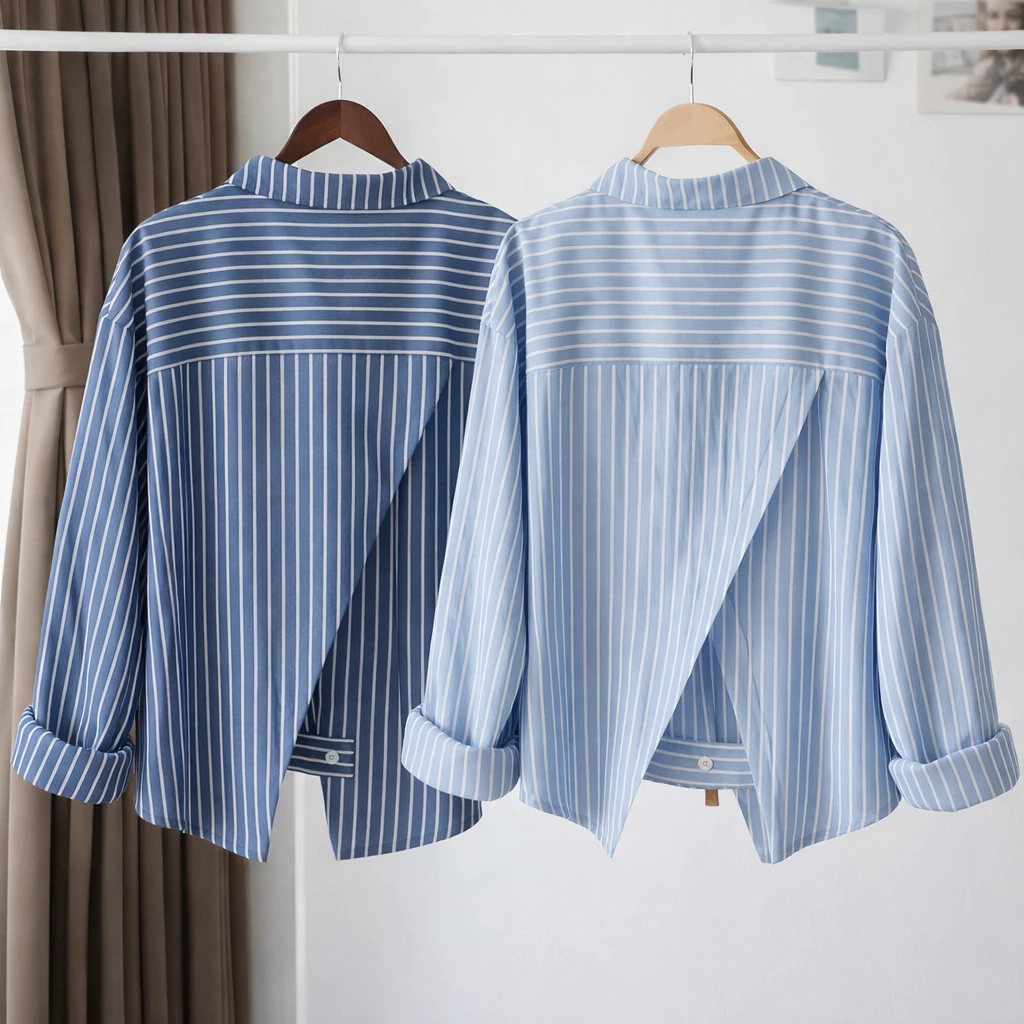 Vallina Outfit - Yuna Top Atasan Blouse Wanita Remaja Korean Style Casual Daily Matt Katun Premium