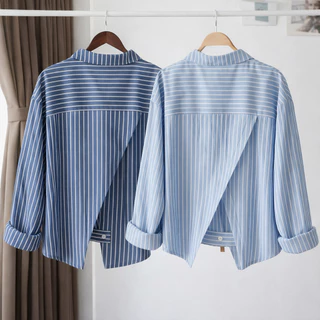 Vallina Outfit - Yuna Top Atasan Blouse Wanita Remaja Korean Style Casual Daily Matt Katun Premium