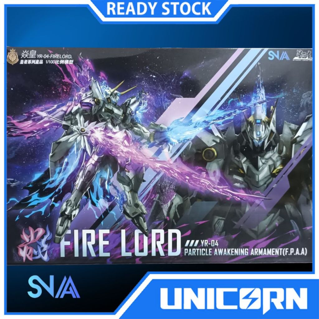 Jual SNAA Fire Lord Soul Of Phantom Fire Ver YR-04 1/100 Model Kit Snaa ...