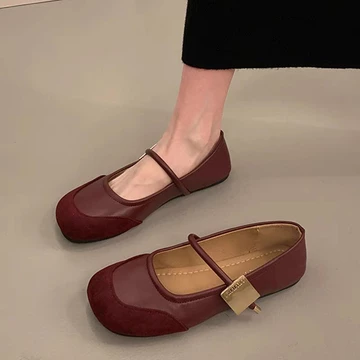 HMBRG Rose FREE BOX Sepatu Flatshoes Wanita Slip On Sepatu Tali Wanita Fashion Korea TG1940