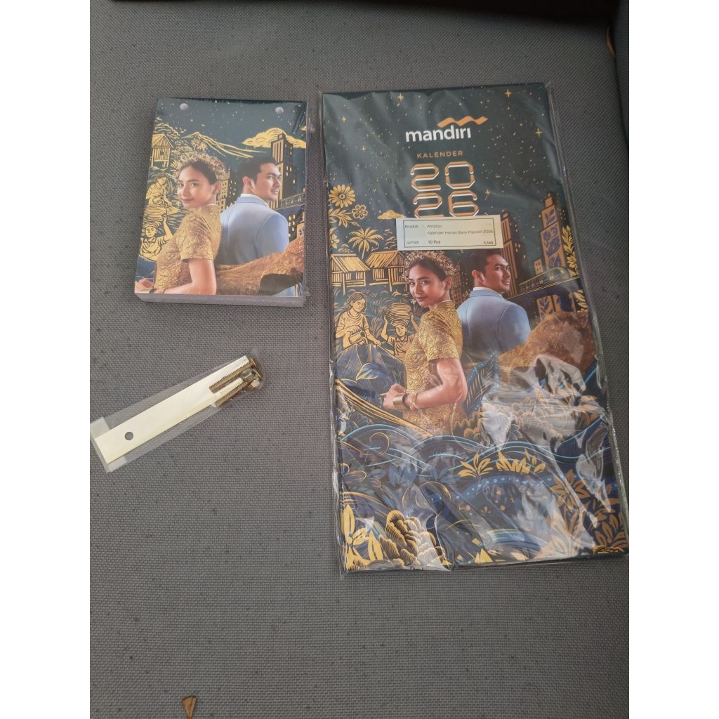 Jual kalender bank mandiri 2026 sobek | Shopee Indonesia