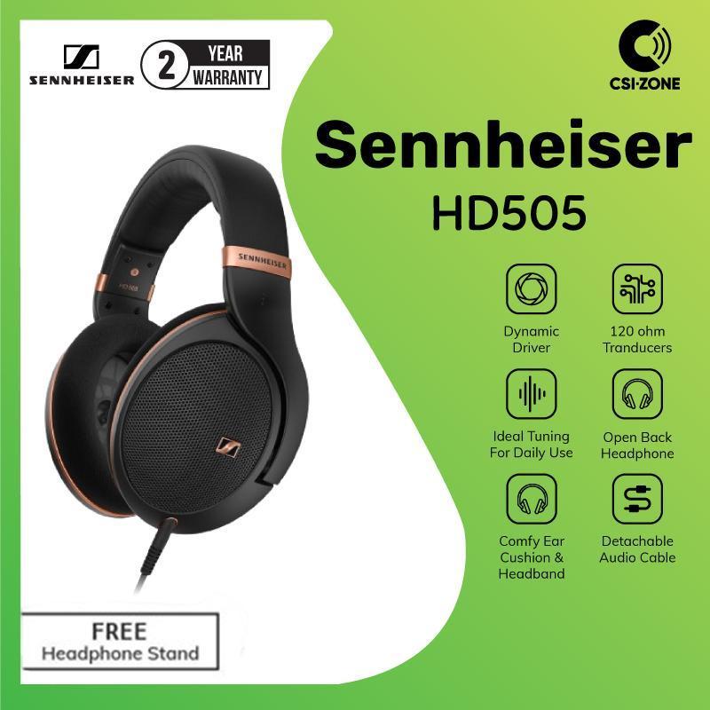 Jual Sennheiser HD505 / HD 505 Dynamic Driver Audiophile Open Back ...