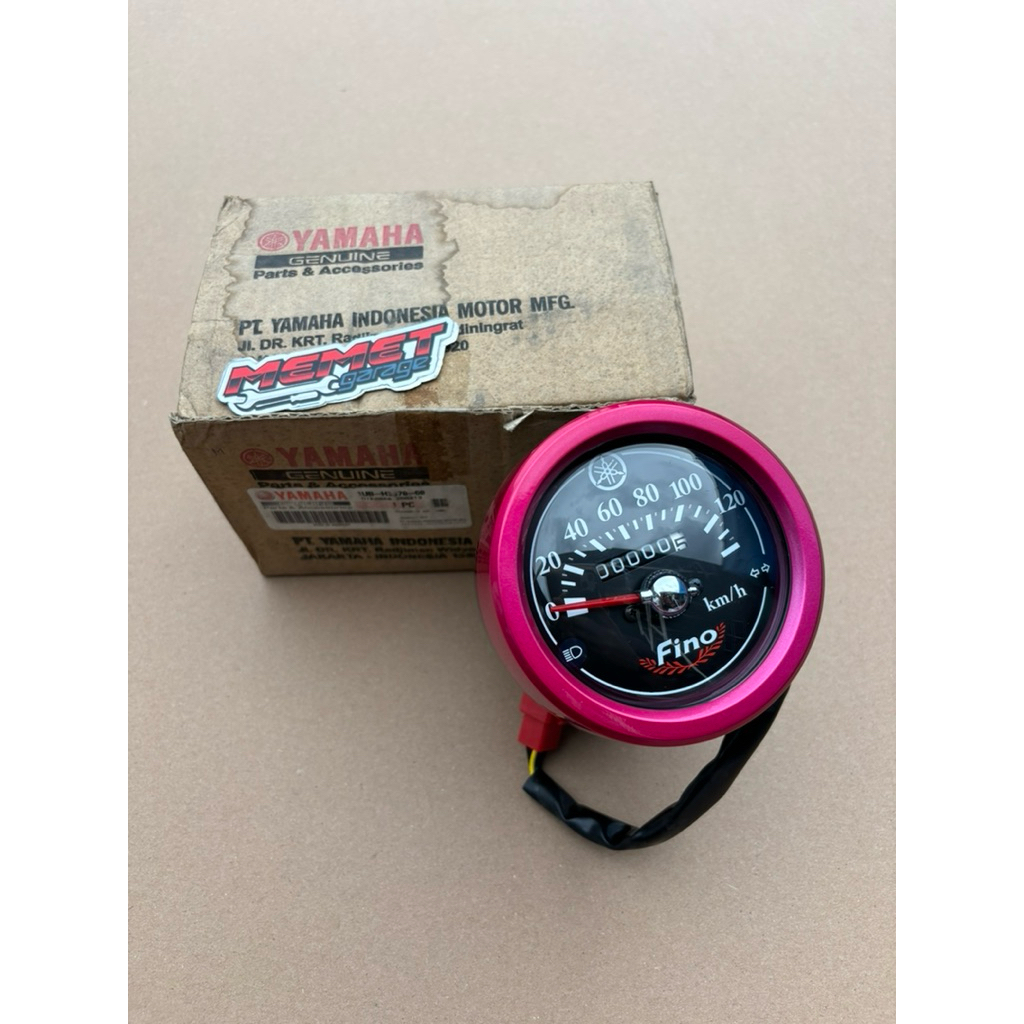 Jual Speedometer Fino Karbu 1UB Pink Hitam Original Spidometer ...