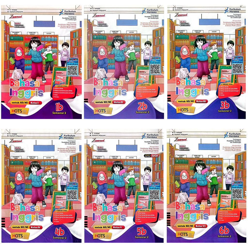 Jual BUKU LKS SD MI BAHASA INGGRIS KELAS 1 2 3 4 5 6 SEMESTER 2 GENAP ...