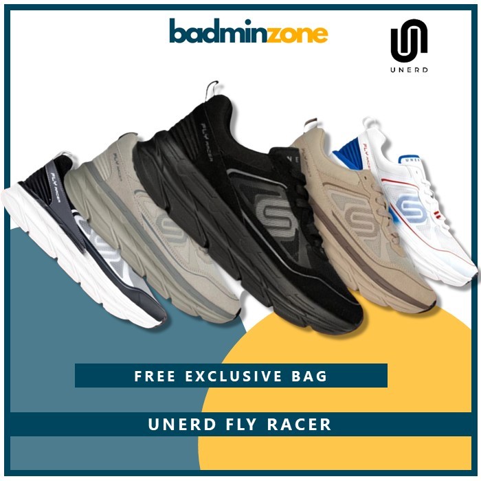 Jual Sepatu Unerd Performance Fly Racer Sepatu Sneakers Casual Sport ...