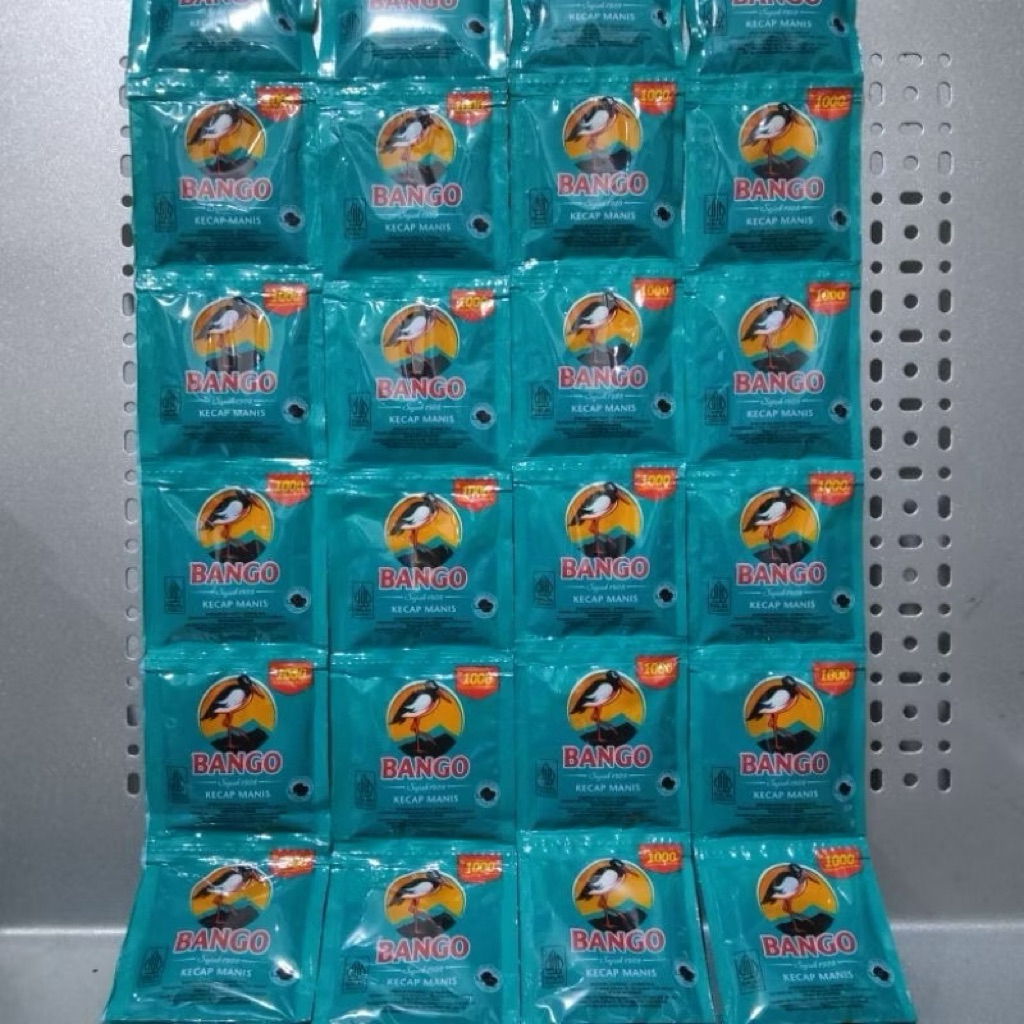 Jual KECAP BANGO 1 RENTENG ISI 12 pcs kemasan 25gram | Shopee Indonesia