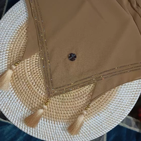 Khimar ZAINA Segiempat Zipper Hijab Tassel Hijab Syar'I Matt Cerruty Badlbydoll Armany