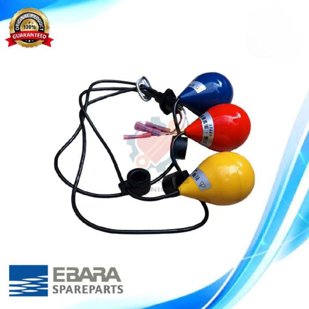 Jual EBARA Pelampung Otomatis Ebara 3 bola Float Switch Automatic Ebara ...