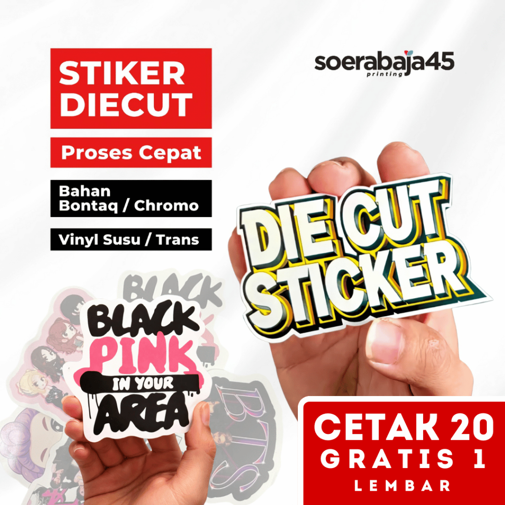 Cetak Stiker Label Kemasan Custom – Sticker Label Produk Makanan Minuman Tahan Air