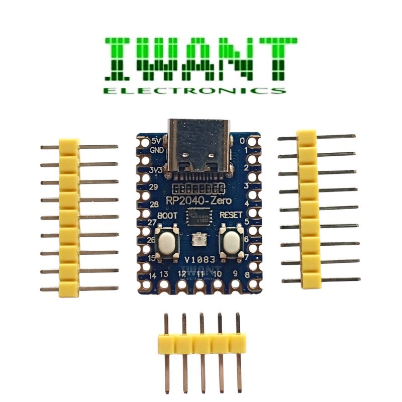 Jual RP2040 ZERO RASPBERRY PI PICO RP2040 ZERO USB TYPE-C MODULE ...