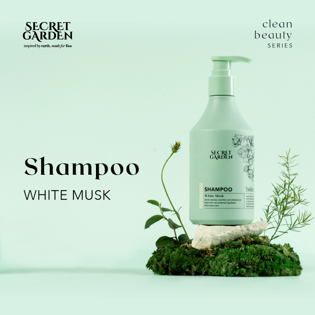 Jual [NEW LAUNCH] Secret Garden - White Musk Shampoo Clean Beauty ...