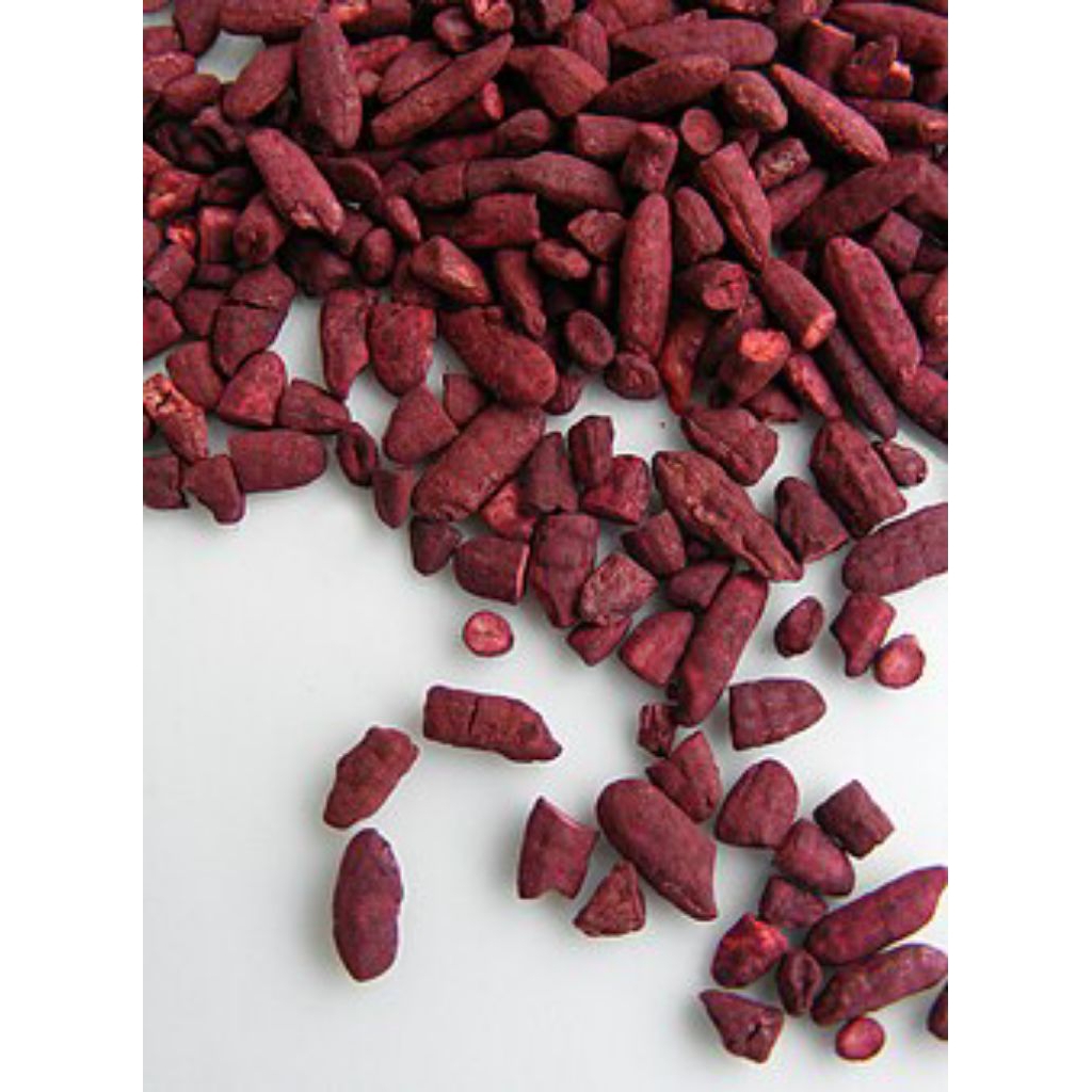 Jual angkak merah red yeast rice angkak beras bukan bubuk pack 100 gr ...