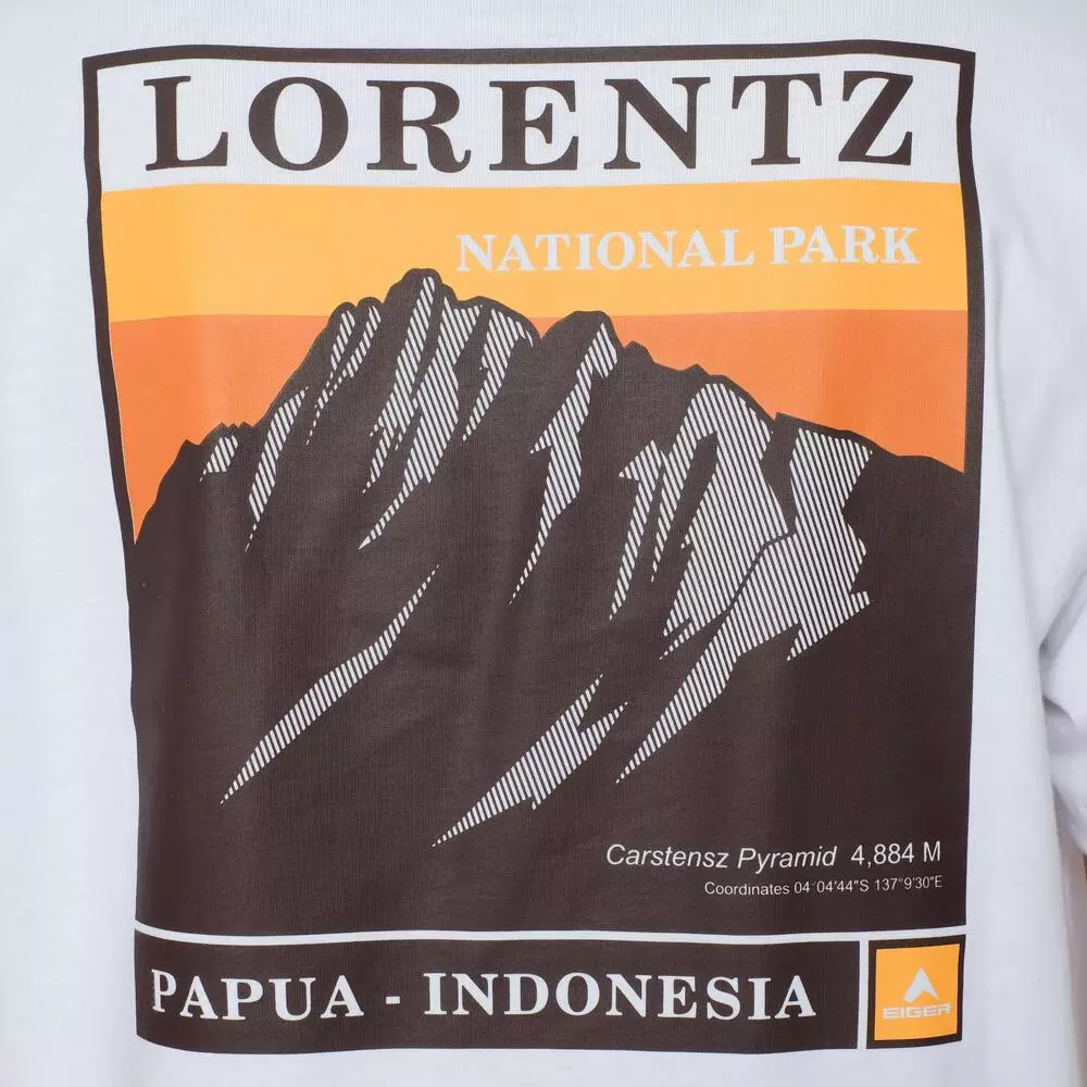 EIGER K. Carstenz Pyramid T-Shirt Pria – Kaos Outdoor Premium Cotton 24s foto 6