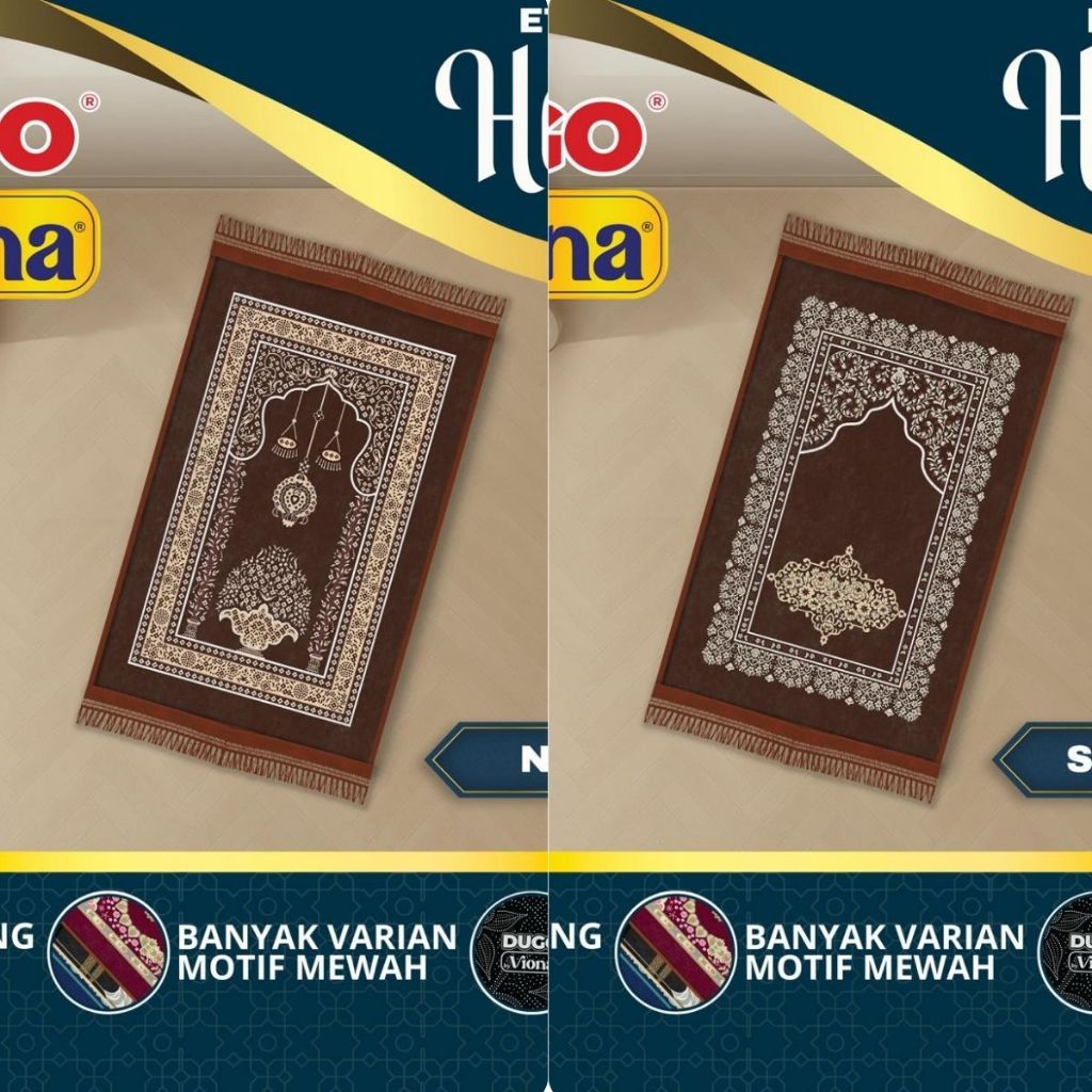 RC Sajadah Busa Viona Ukuran 70x110 Motif Random