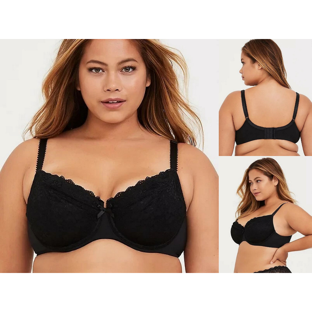 Jual Bra Wanita JUMBO Kawat Tanpa Busa BIG SIZE Cup 3/4 TORRID CURVE sz ...