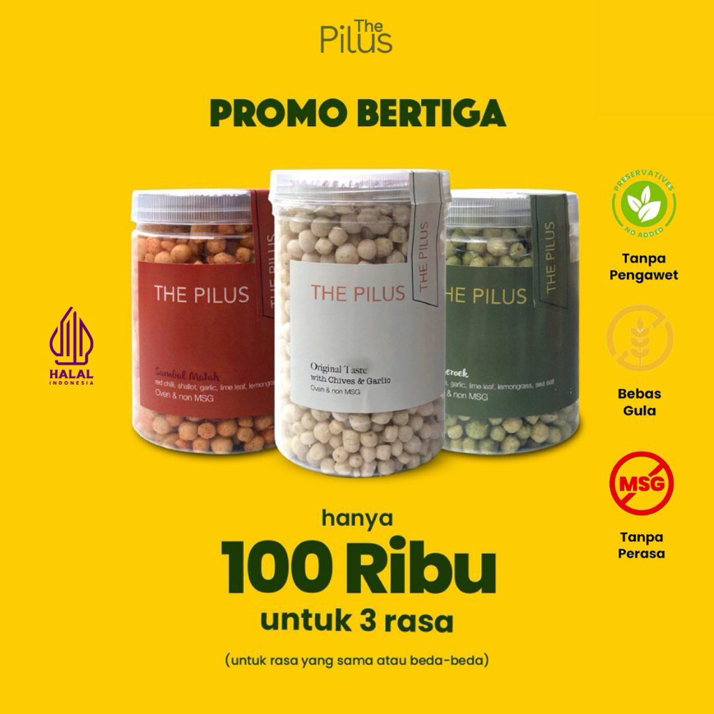 Jual Paket hemat 100.000 ribu dapat 3 bisa pilih varian ,snack sehat ...