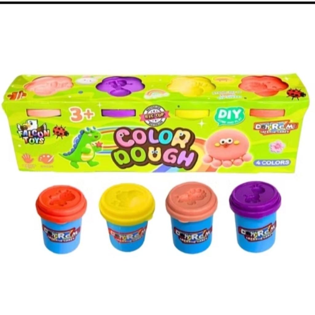 Jual Mainan Color Dough (4 Colors) /AR 1011 | Shopee Indonesia