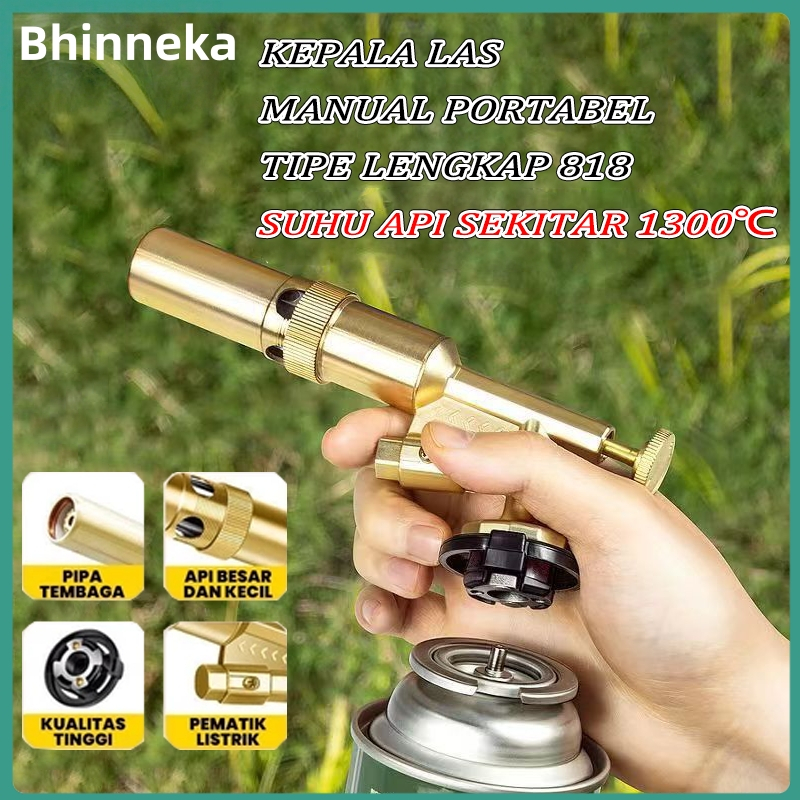 Jual [COD] Flame Gun Gas Torch Portable Kepala Gas Blow KuninganDual ...
