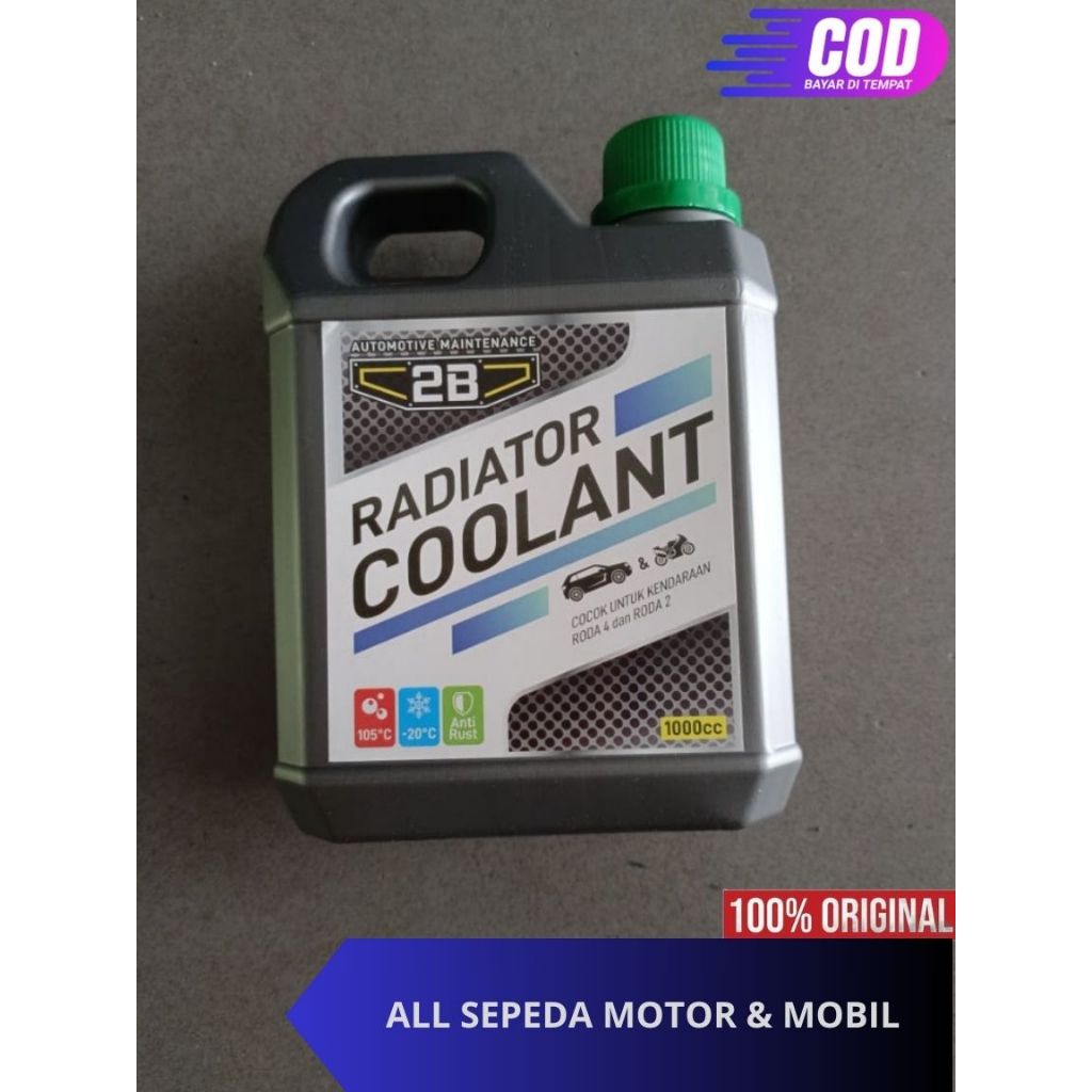 Jual 2B AIR RADIATOR COLLANT 1 LITER /1L ORIGINAL PREMIUM | Shopee ...