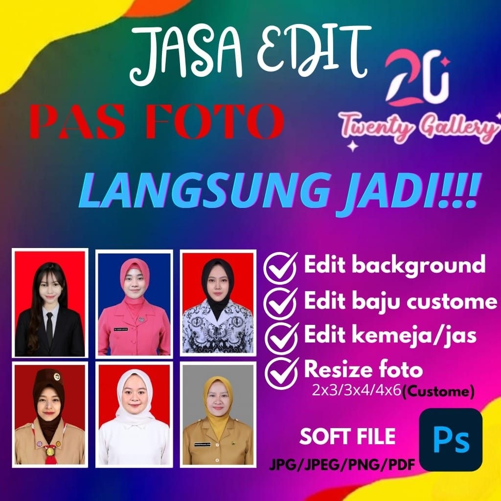 Jual EDIT PAS FOTO | EDIT BAJU | EDIT HITAM PUTIH | EDIT KEMEJA | EDIT ...