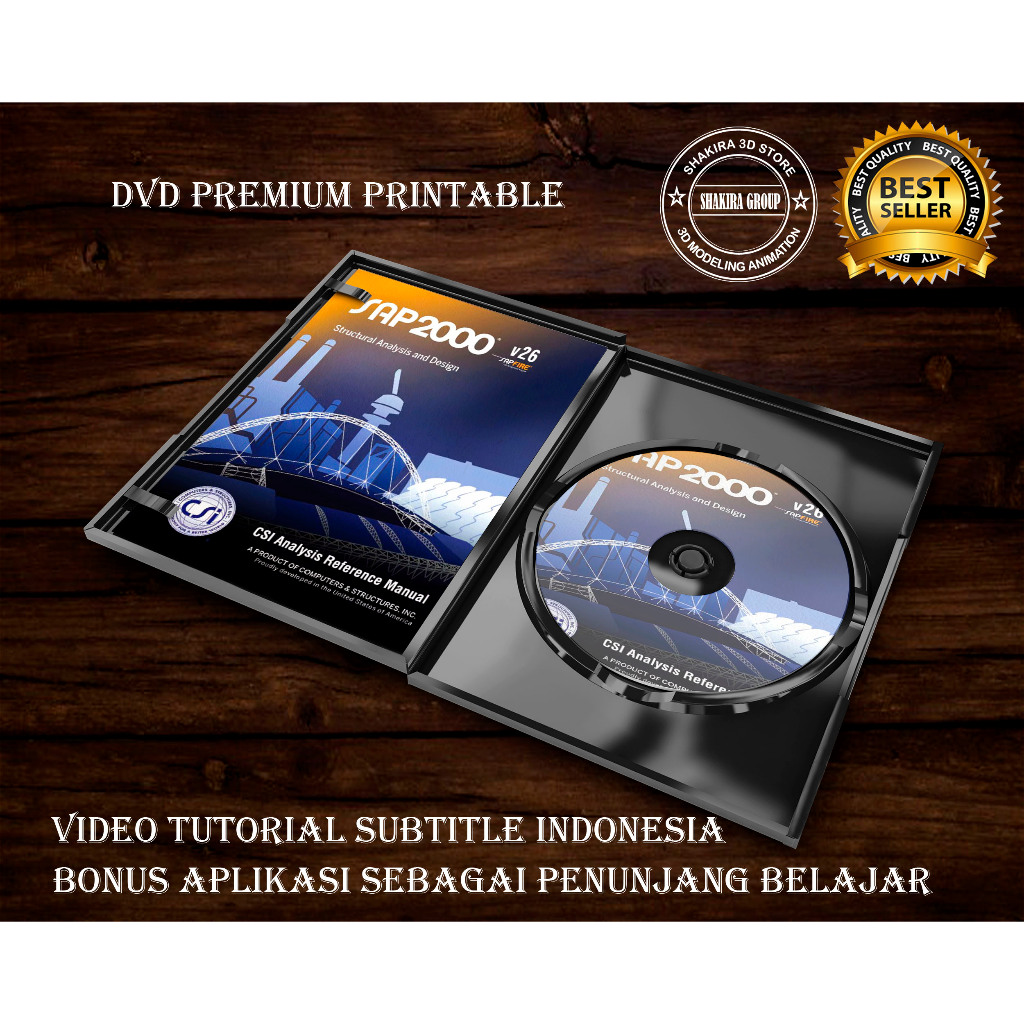 Jual Csi SAP2000 Ultimate 26 2026 v26 plus Video Tutorial Mastering ...