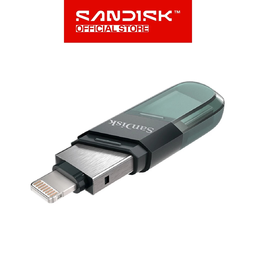 Jual Flashdisk OTG Lightning 128GB SANDISK iXpand Flip - Garansi Resmi ...