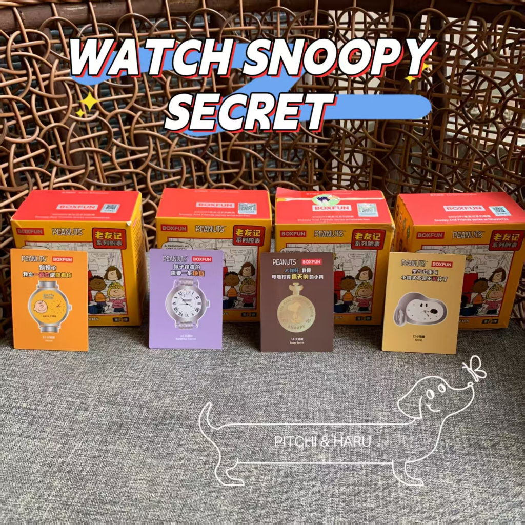 Jual [READY STOCK] BOX FUN Peanuts Snoopy & Friends Collectible Mystery ...