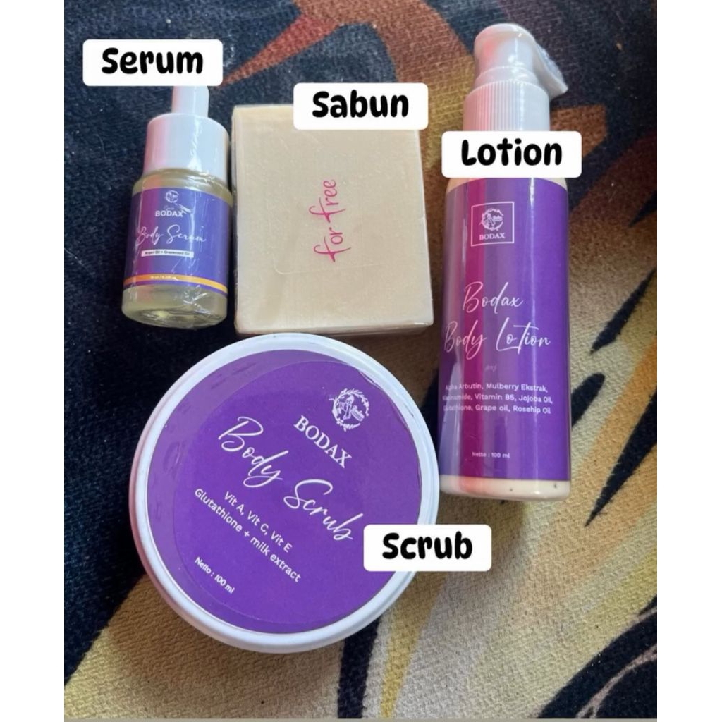 Jual Bodax Paket Basic Ready ampun mencerahkan kulit | Shopee Indonesia