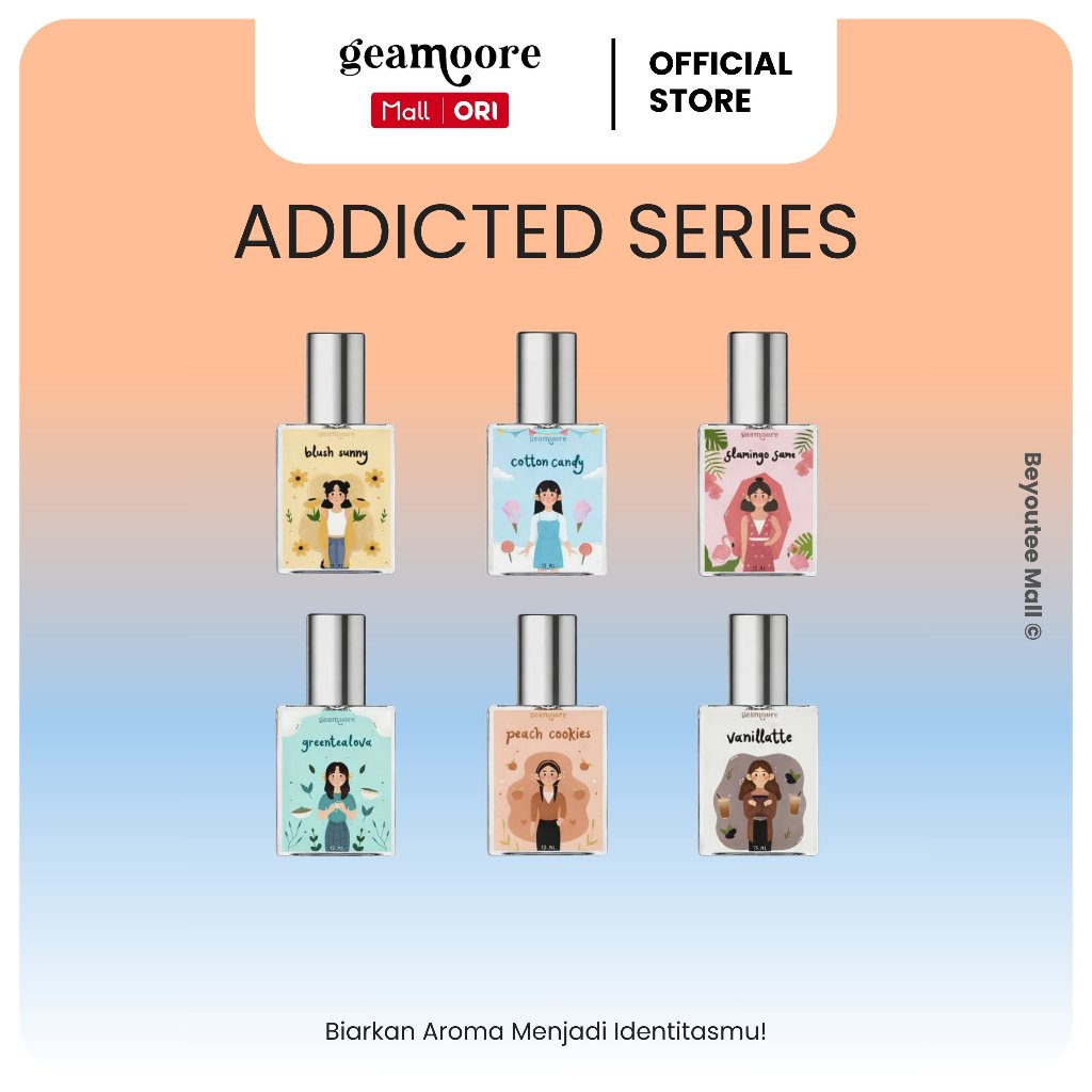 Jual Geamoore Addicted Series Eau De Parfum 15ml | Shopee Indonesia
