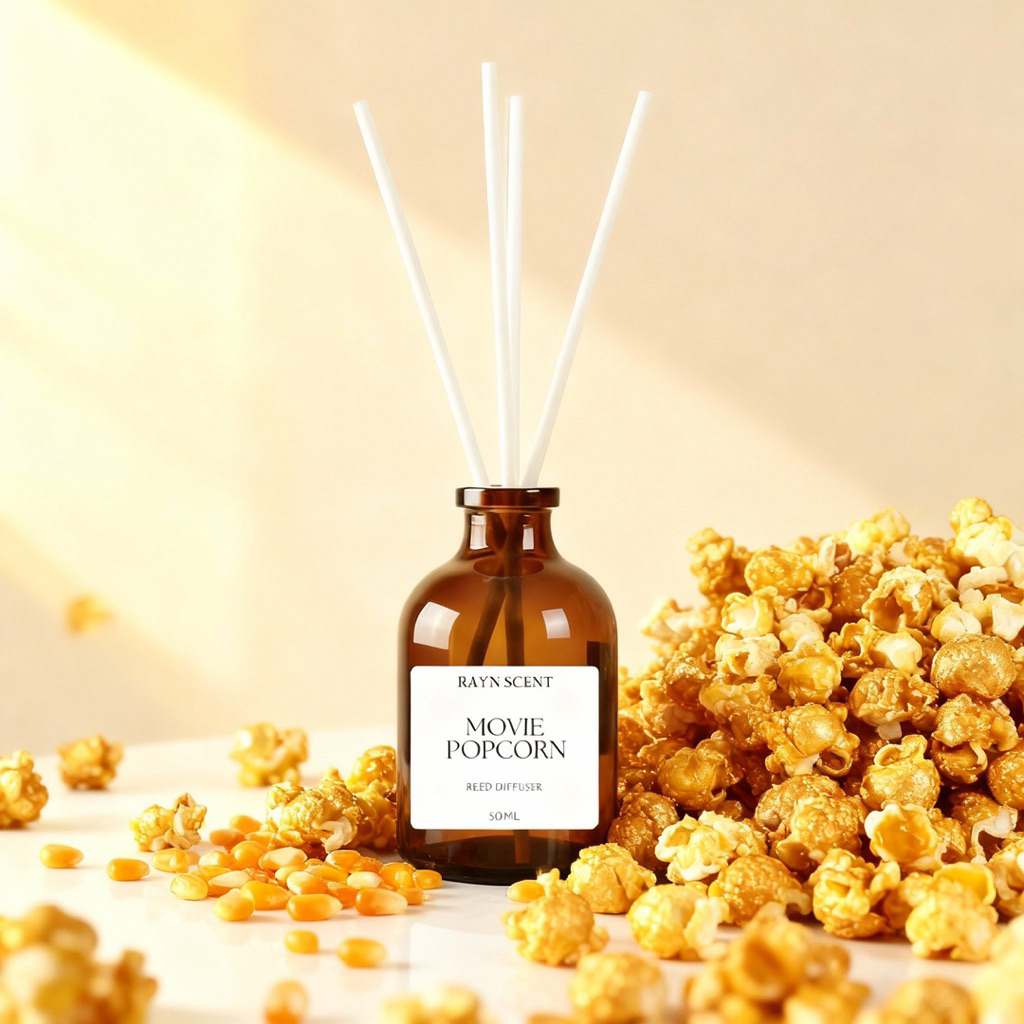 Jual Reed Diffuser 50ml Aroma Caramel Popcorn | Pengharum Ruangan ...