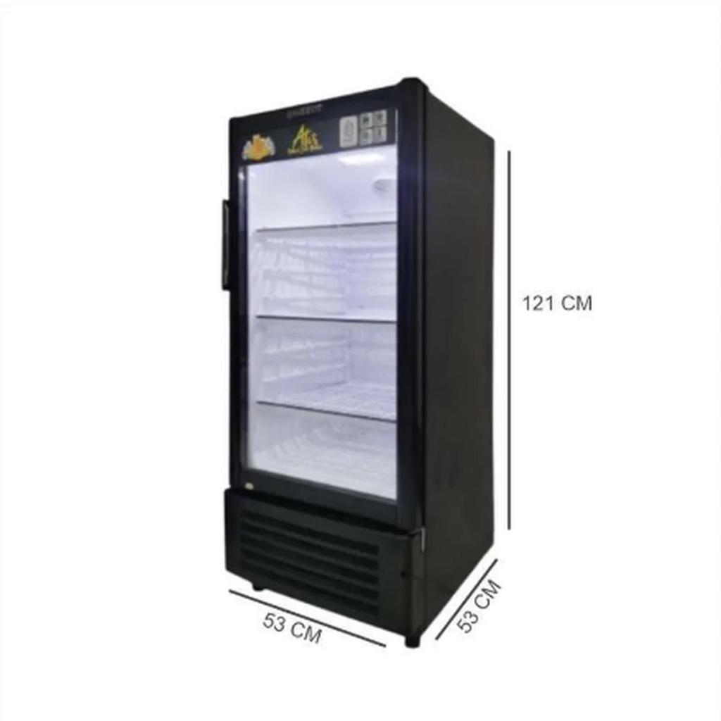 Jual Showcase Frigigate ATIS 188 Kapasitas 150 Liter 170 Watt 3 RAK ...