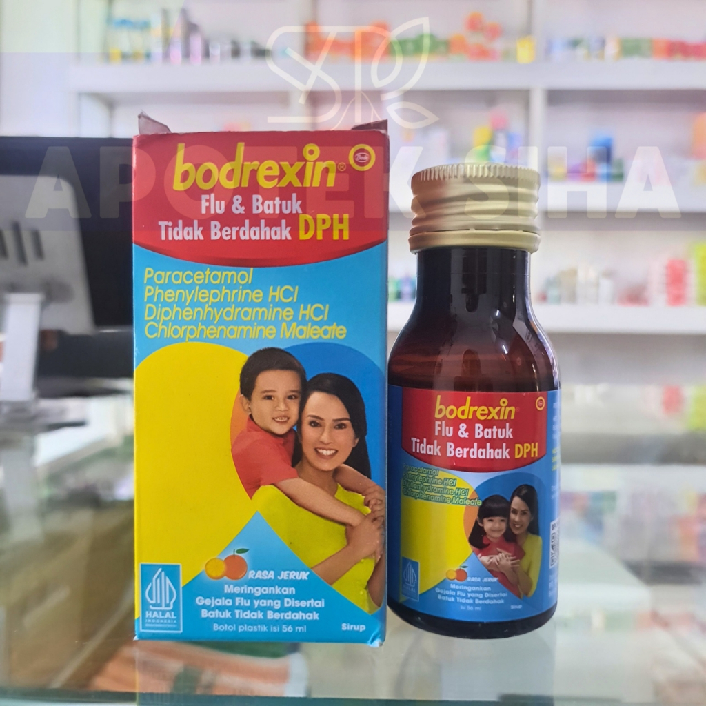 Jual BODREXIN FLU BATUK PILEK SIRUP 56 ML | OBAT BATUK SIRUP PILEK ANAK ...