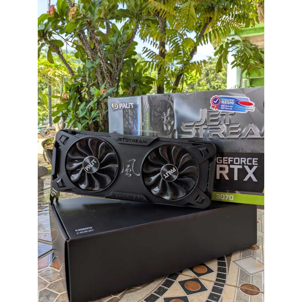 Jual VGA PALIT GeForce RTX 3070 JetStream 8GB GDDR6 | Shopee Indonesia