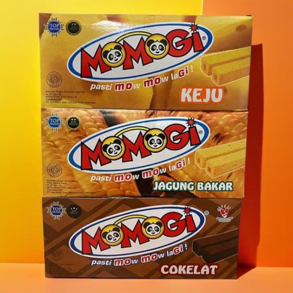 Jual MOMOGI Snack Stik Box Isi 20 pcs all varian | Shopee Indonesia