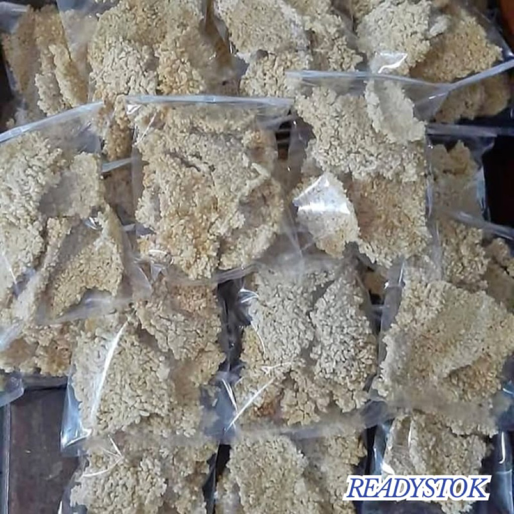 Jual Intip nasi gurih renyah 250 gr/ keron asli matang rasa original ...