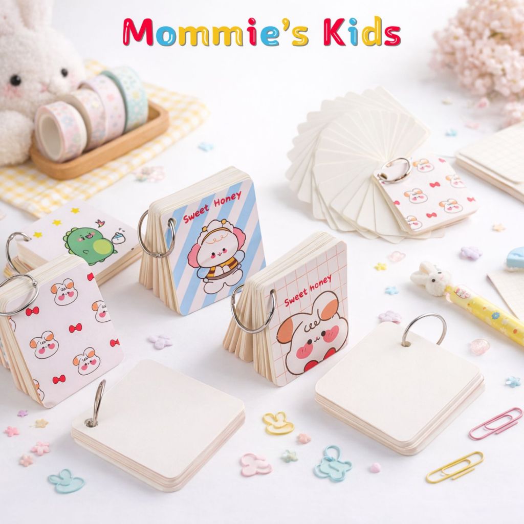 Jual Buku Notebook Mini Sticky Note Ring Loose Leaf book 1 MK603 ...