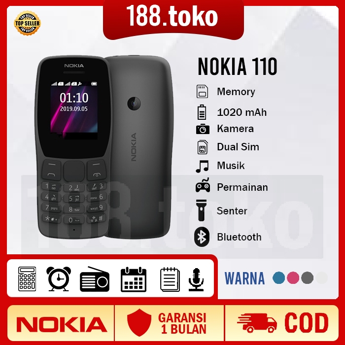 NOKIA 110 2019 handphone dual sim grosir