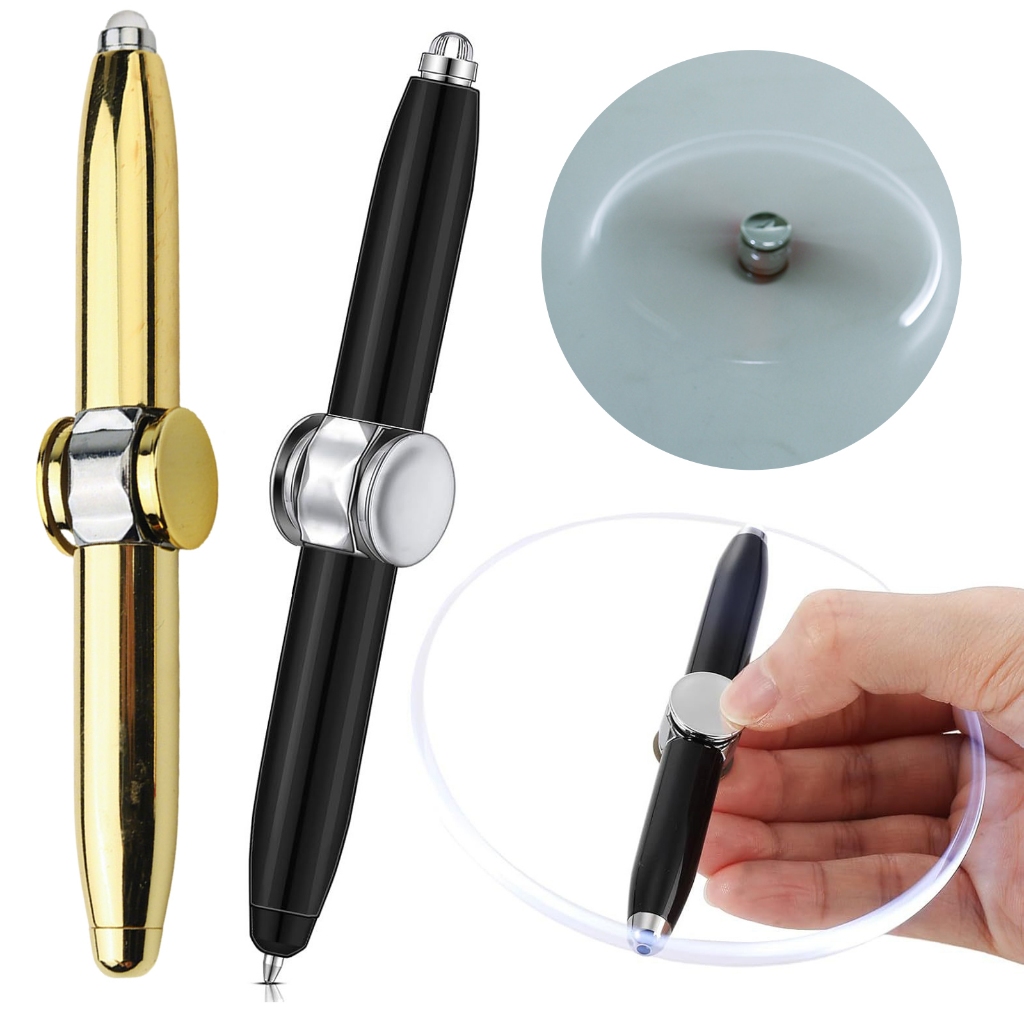 Jual Fidget Bolpen Spinner Pen Metal Pulpen Bolpen Putar Pen Pena ...