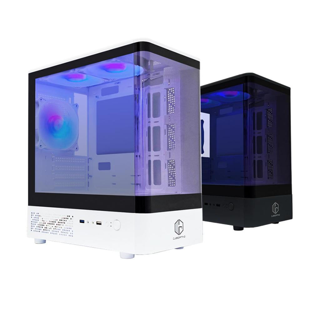 Jual Cube Gaming Clarix M-ATX Casing Pc Gaming Include 3Fan ARGB ...