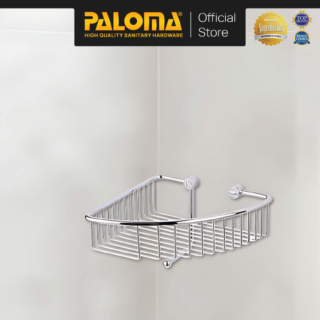 Jual PALOMA BAP 5236 Rak Sudut Tempat Sabun Batang Holder Soap Rack ...