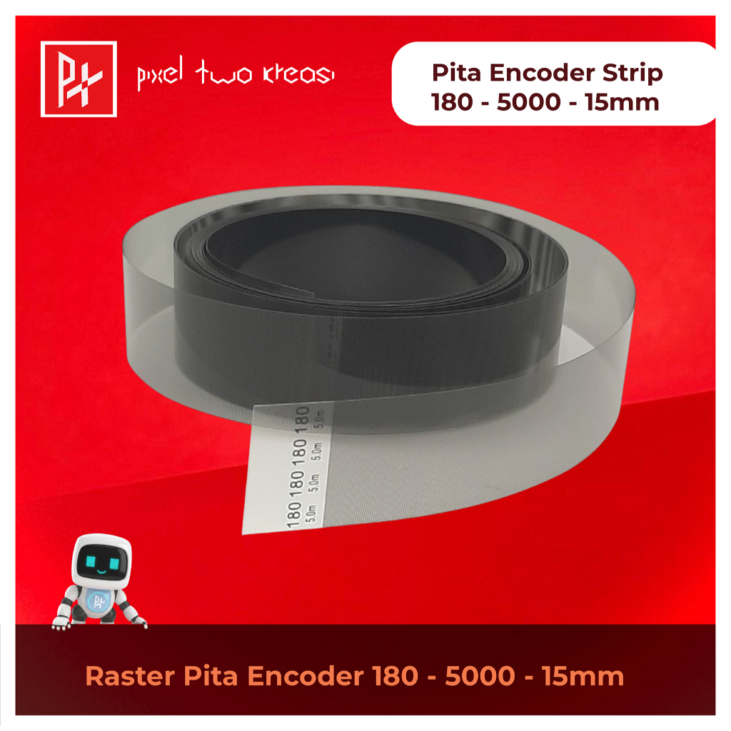 Jual Raster Encoder Pita 180-5000-15mm Baru Untuk Printing Printhead ...