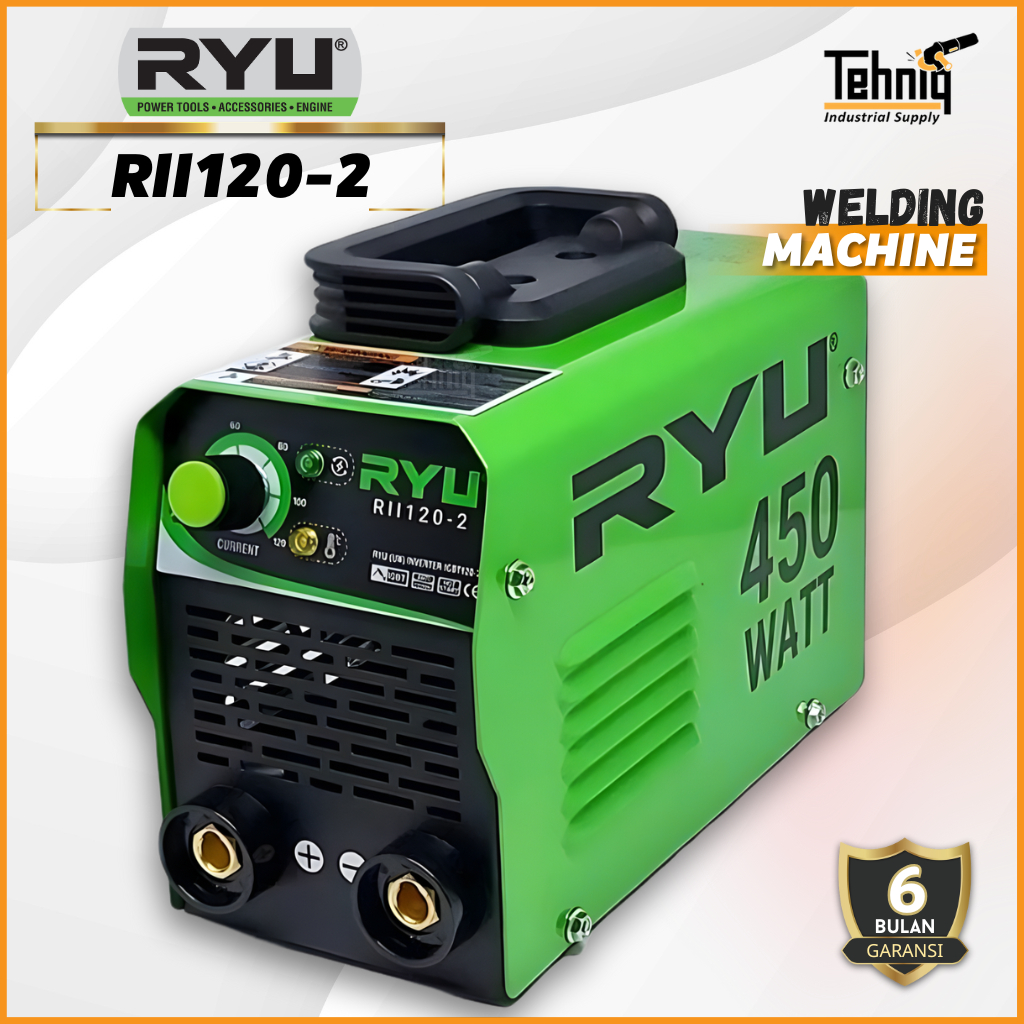 Jual RYU RII 120-2 Mesin Las Listrik 450 Watt IGBT Inverter Welding ...