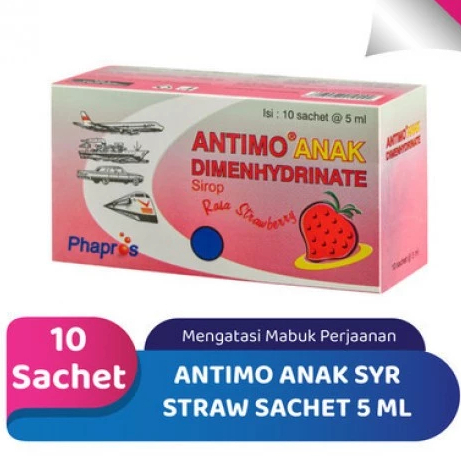 Jual Antimo Anak Sirup Mabuk Perjalanan 10 Sachet | Shopee Indonesia