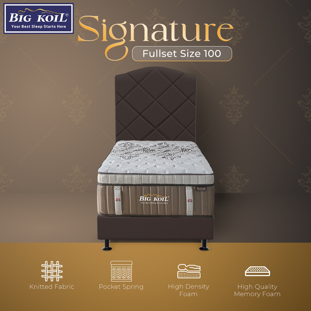 Jual Citra Furniture Spring Bed Big Koil Signature 100 x 200 T40 CM ...