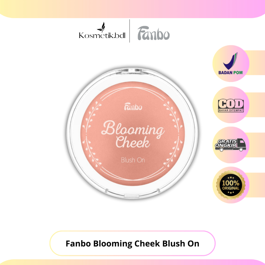 Jual Fanbo Blooming Cheek Blush On | Shopee Indonesia